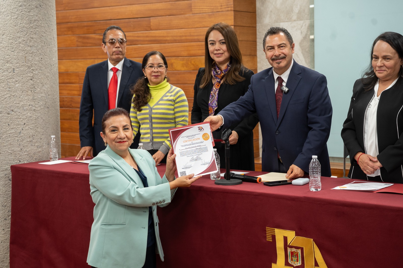 Magistradas del Tribunal de Disciplina Judicial reciben certificación en MAS