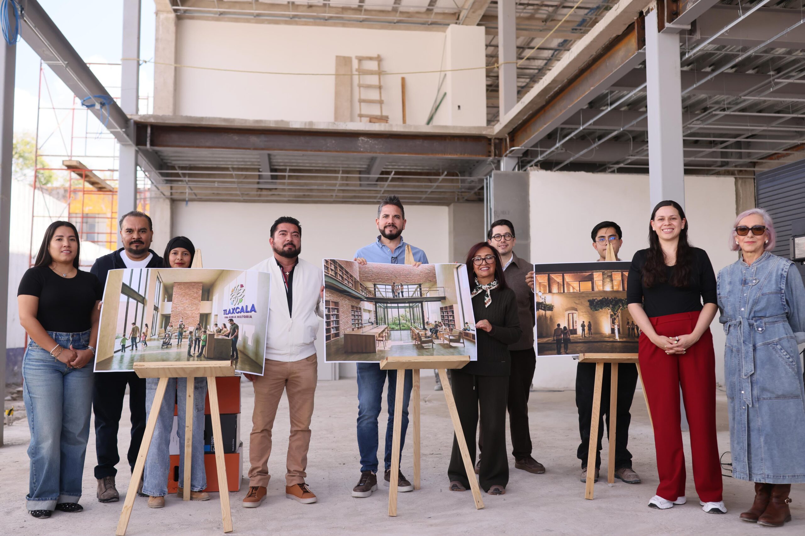 Supervisa gobernadora avances del Centro Cultural y Espacio 500 Años “Yolanda Ramos Galicia”
