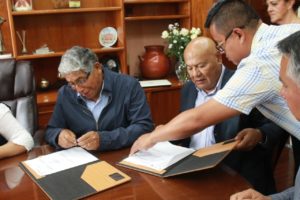 Firman convenio 2