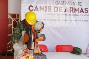 canje de armas