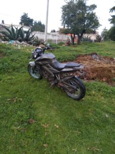 moto recuperada