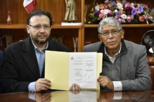 Firman convenio con la Congregación 4