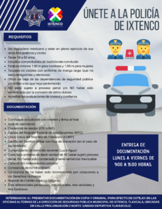 Copia de ÙNETE A LA POLICÍA DE IXTENCO