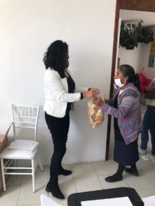 Entrega de pan