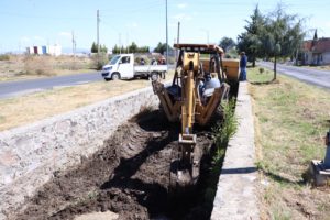 Limpieza bulevar Yancuitlalpan