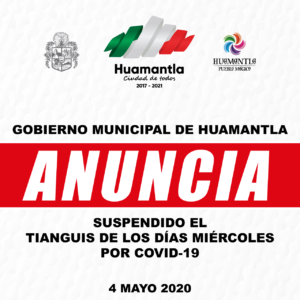 SUSPENDIDO TIANGUIS