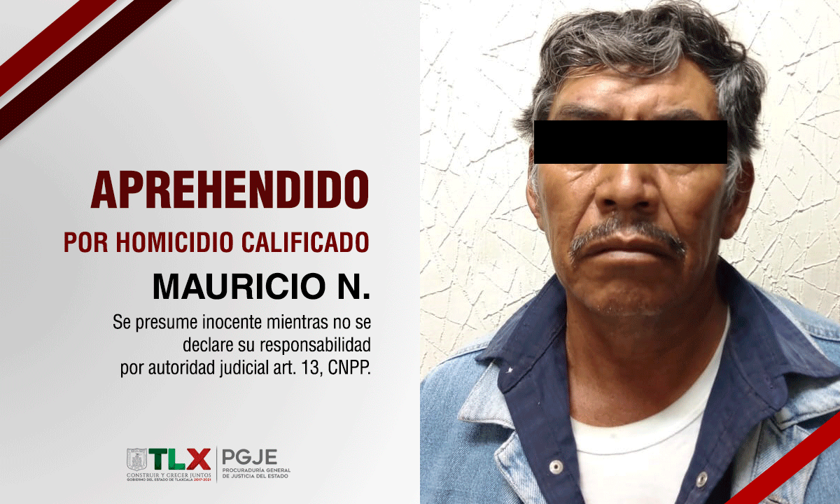 Detenido por homicidio calificado en Hueyotlipan permanecerá en prisión preventiva: PGJE - NexosTXT