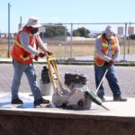 construcción de ciclopista