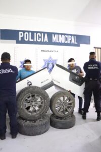 ASEGURADOS ROBO DE AUTOPARTES