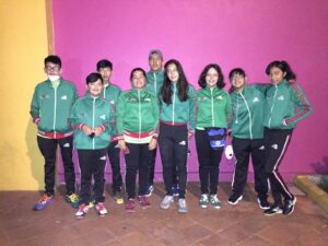 Equipo de tenis de mesa