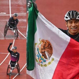 Logra Leonardo de Jesus bronce en los 100 metros T52