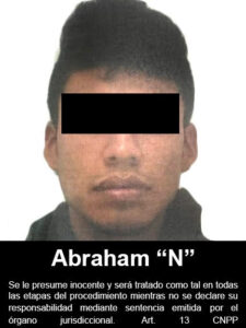 C1TLAX - 1845 VINCULACIÓN UNA PERSONA ARMA DE FUEGO AUTORIZADO