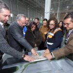 Supervisa Lorena Cuéllar nuevo centro de distribución de Walmart en Huamantla