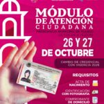 INE brindará atención ciudadana en la Presidencia Municipal de Tlaxco los días 26 y 27 de octubre