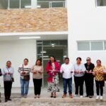 Rocío Meléndez encabeza la entrega del Centro Comunitario en San José Yoalcoatl
