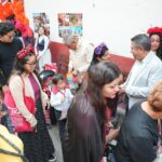 Viven niñas y niños la tradición de la calaverita en el ayuntamiento de Tlaxcala 