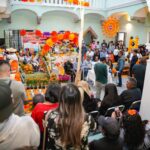 Gobierno municipal de Tlaxcala participó en la fiesta de Ochpaniztli como parte del Festival “La Vida y la Muerte”