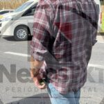 Trailero amaga con detonar granada hacia transportistas que bloqueaban la México-Veracruz a la altura de Xaloztoc